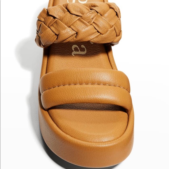 Pedro Garcia Braided Napa Platform Wedge Sandals size 36.5 - Picture 5 of 11